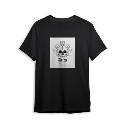 playera calaveras del zodiaco aries