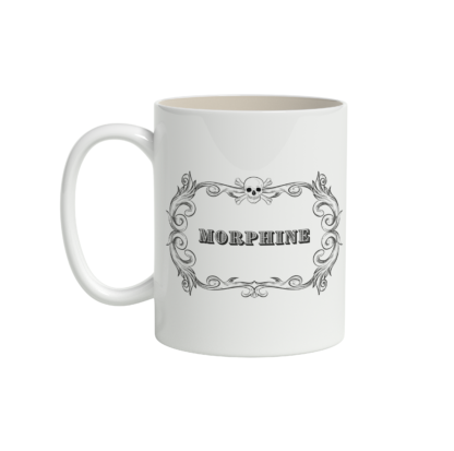 Taza-gótica-con-diseño-y-frase-vintage-morphine